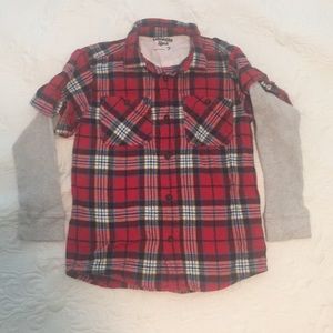 Boys button down shirt